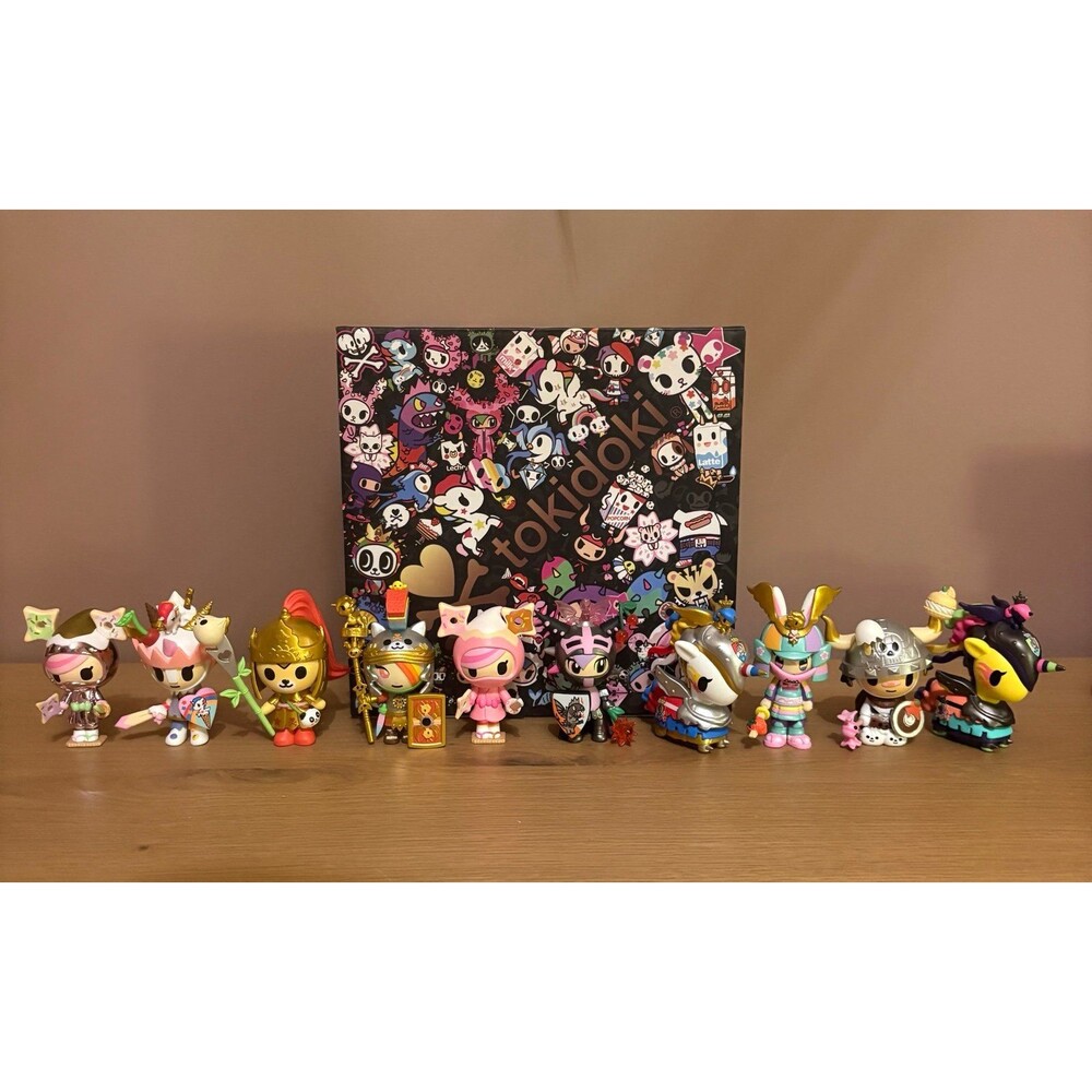 tokidoki Kawaii Princess Warriors *Full Set incl Chaser + 1 Exclusive*